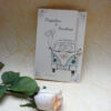 Hochzeitskarte - Einladung zur Hochzeit "Fahrt ins Glück", inkl. Wunschtext