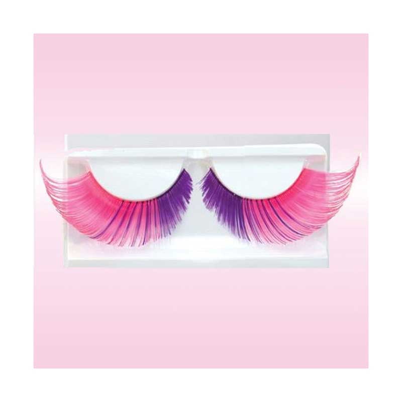 Fashion-Wimpern lila rosa