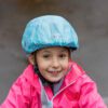 Regenschutz für Fahrradhelme in 4 Farben